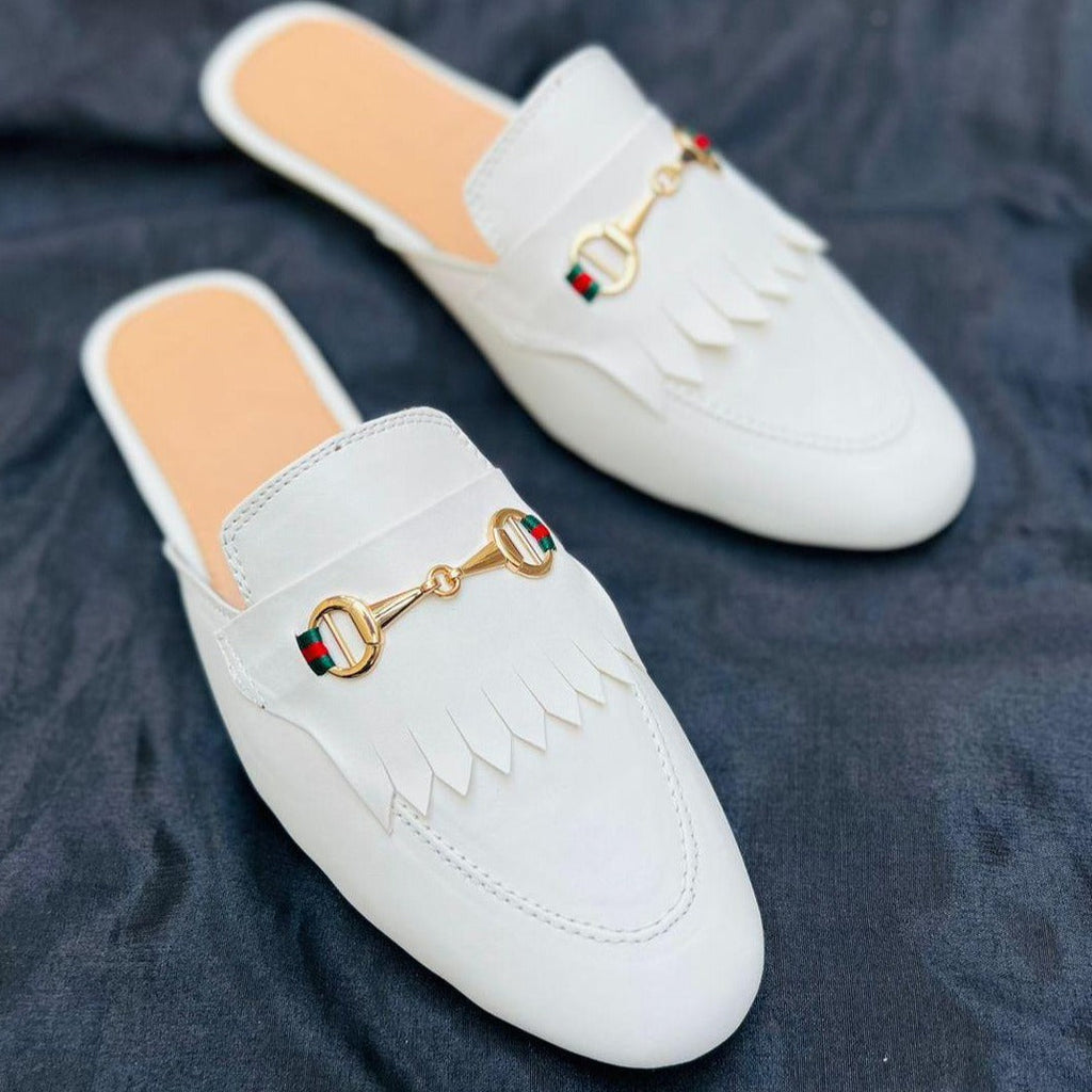 Amazing GC Leather Mules - Timecraze
