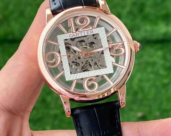 Amazing premium leather strap watch