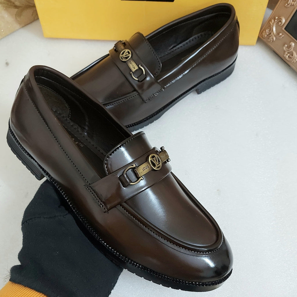 Lv Inspired Premium Loafers shoes - Timecraze