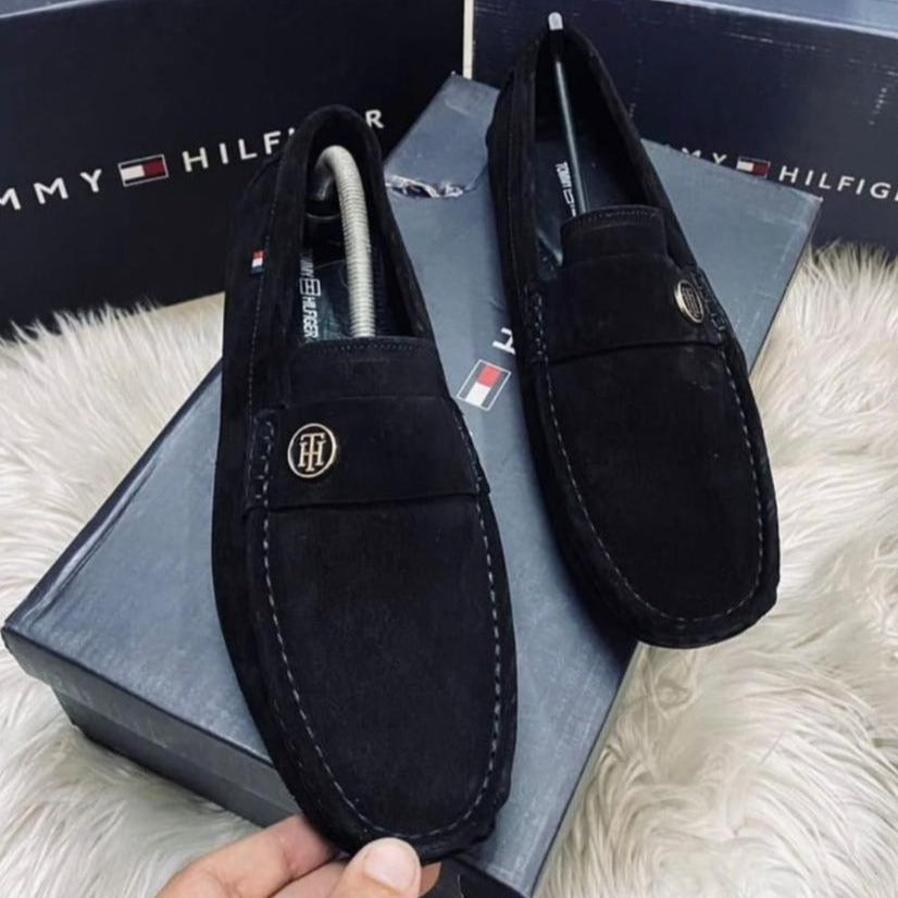 Th Suede Leather Loafers - Timecraze