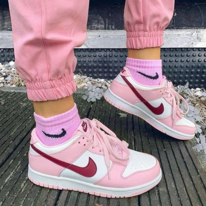 Air 1 Low Sb Dunk Pink Shoes - Timecraze