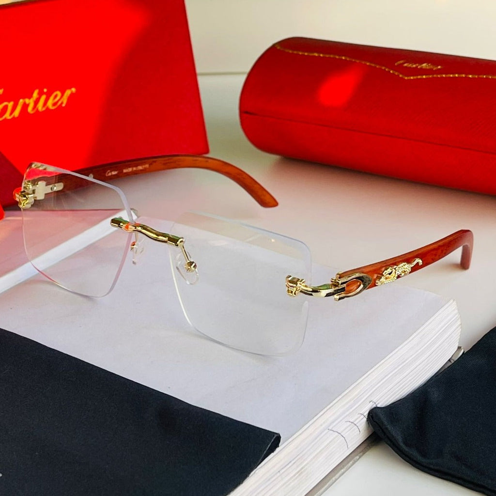 Ctr transparent luxury unisex sunglasses - Timecraze
