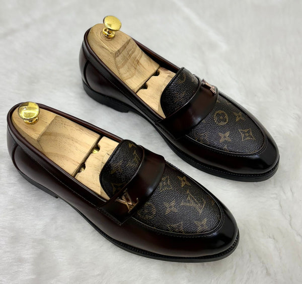 Lv premium unisex luxury loafers shoes - Timecraze