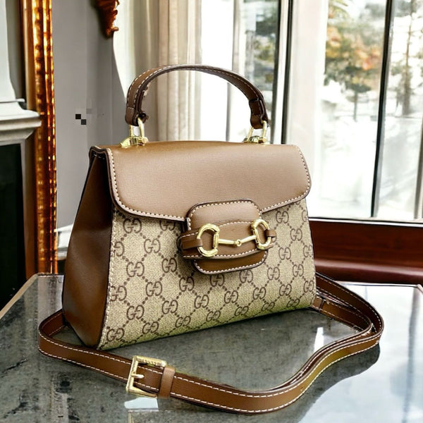 Amazing gc HorseBit press lock leather bag - Timecraze