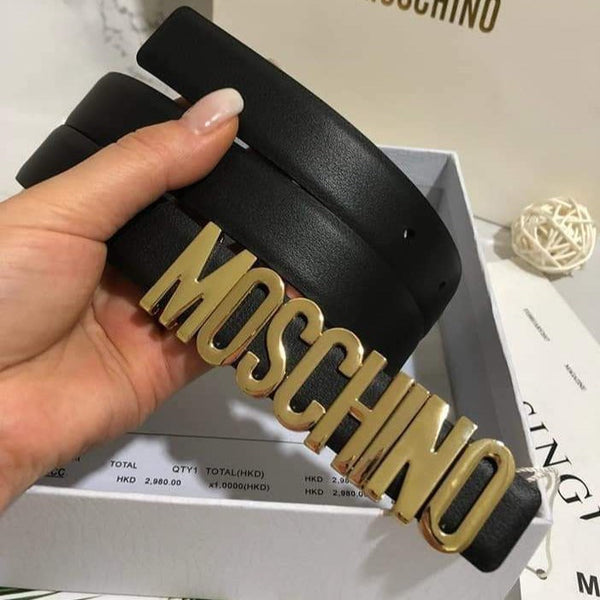 Amazing Moschino Heavy quality belt - Timecraze