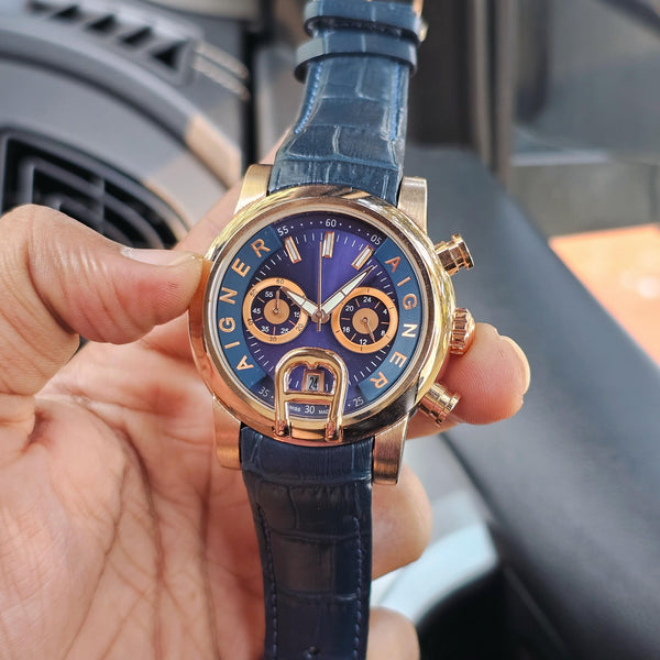Aigner bari chronograph luxury watch - Timecraze