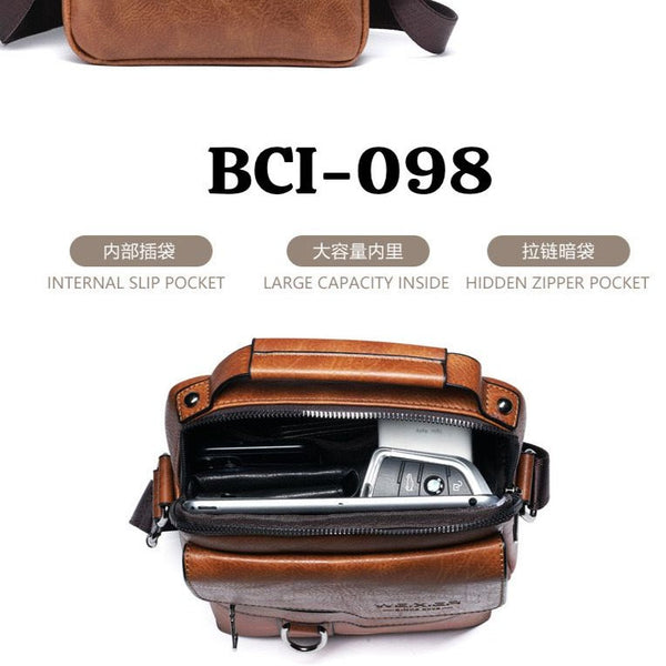 Crossbody men's shoulder bag - Timecraze