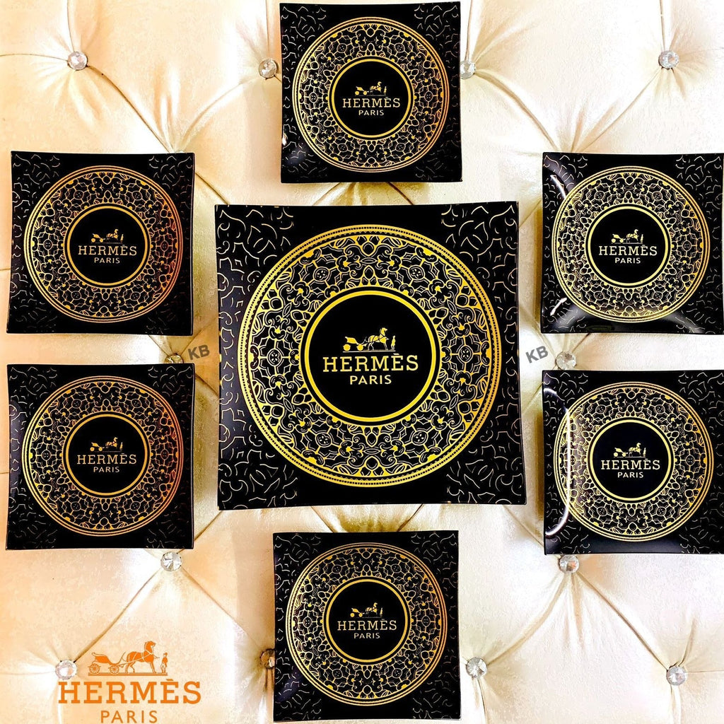 7 piece snacks plate set - Timecraze