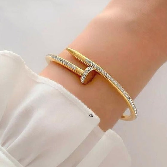 Studded Nail Bracelet - Timecraze