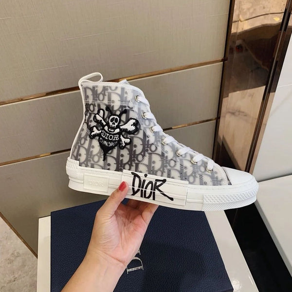 Shawn Studd Royal Mid  sneaker Shoes - Timecraze