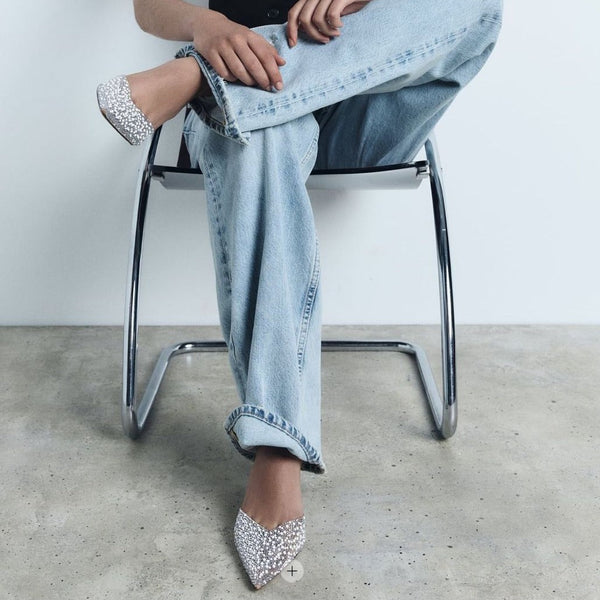 Amazing Premium Pearl Heels - Timecraze