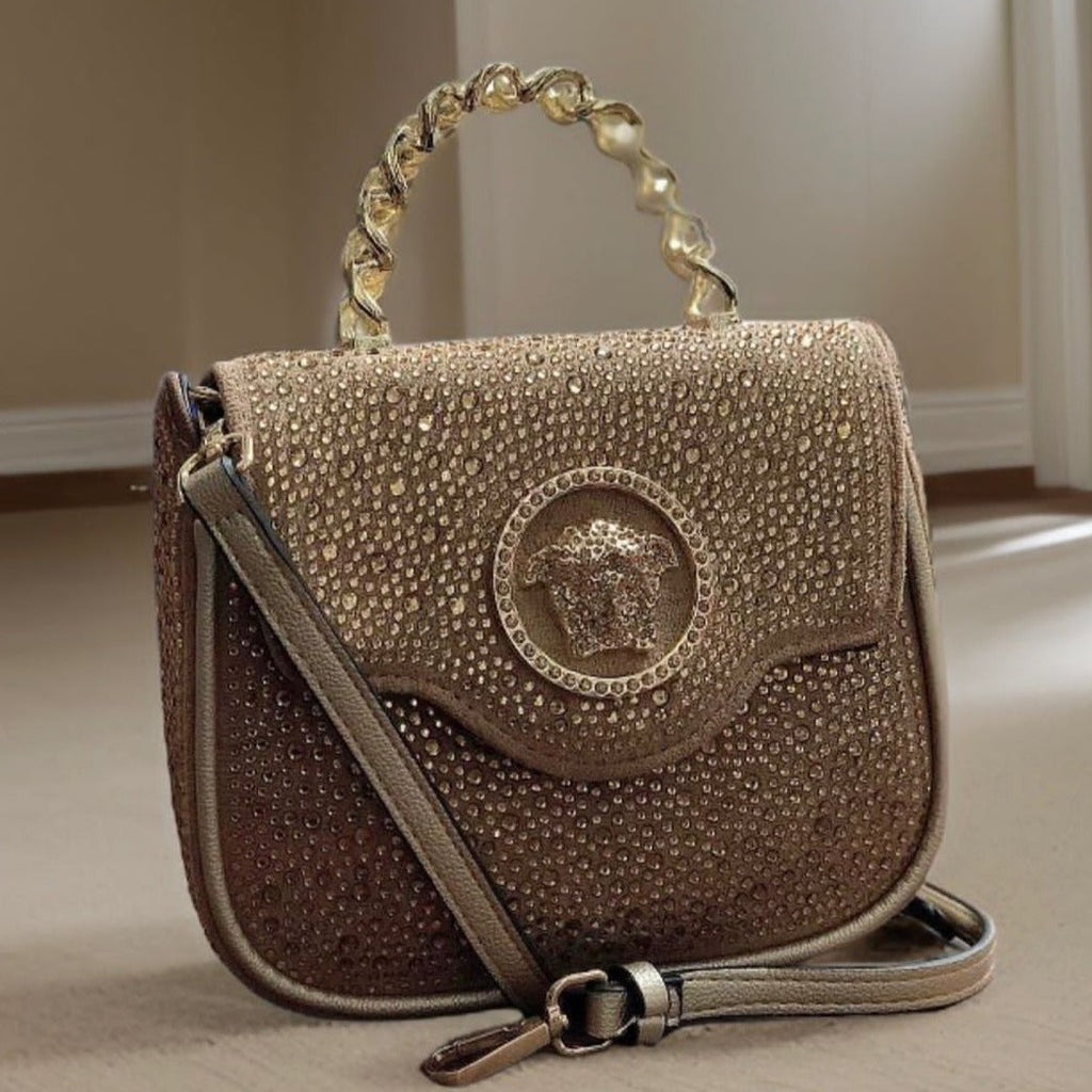 Vsache crystal la Medusa sling bag - Timecraze