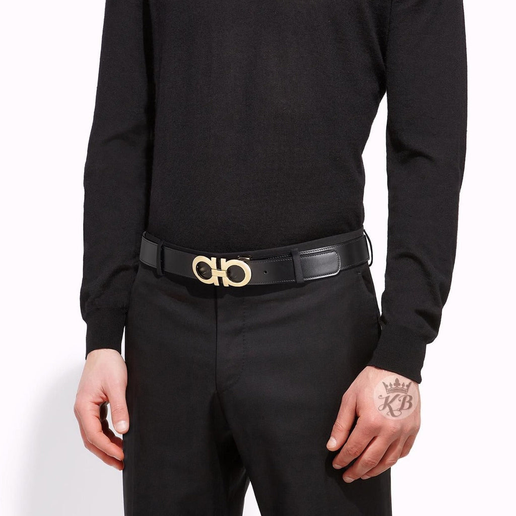 Premium black brown Reversible belt - Timecraze