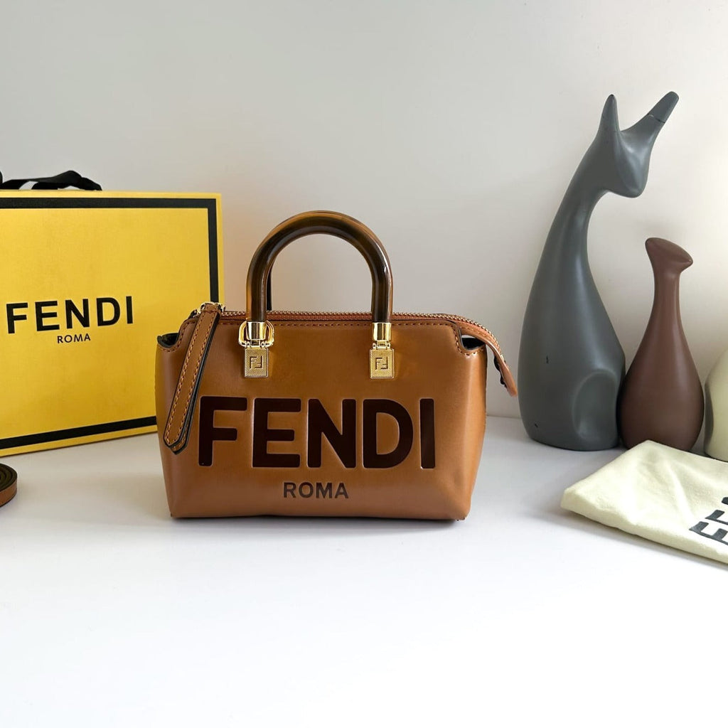Ff Logo Stamp Boston Bag - Timecraze