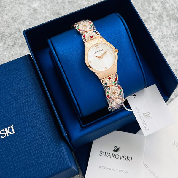 Swrwski premium gleaming watch - Timecraze