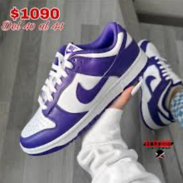 Dunk Lows Court Purple Shoes - Timecraze