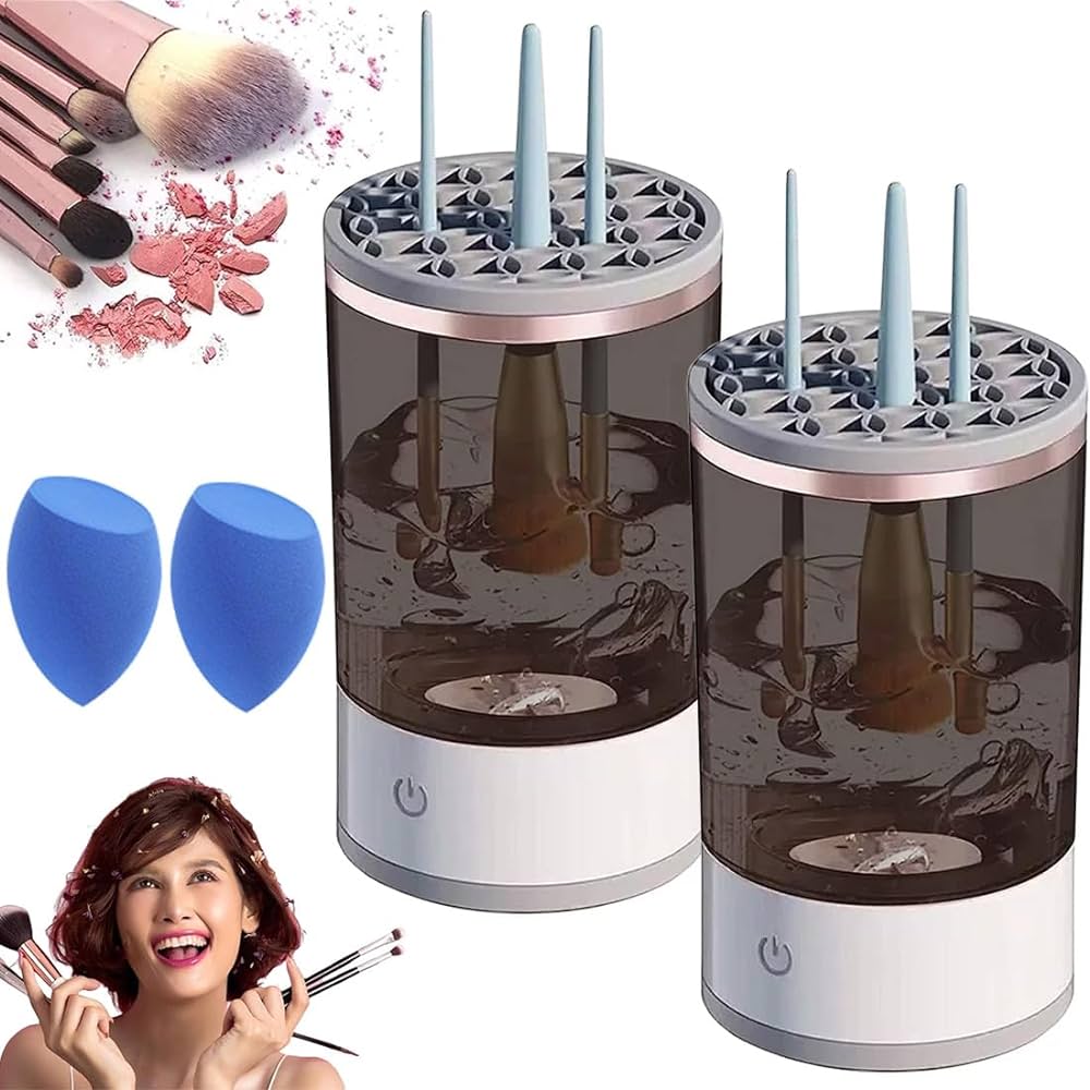 USB Make Up Brush Electric Cleaner Dryer - Timecraze